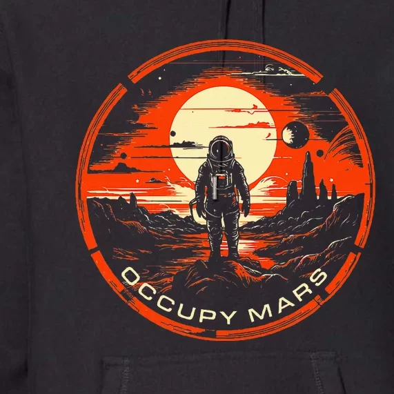 Occupy Mars Terraforming Premium Hoodie