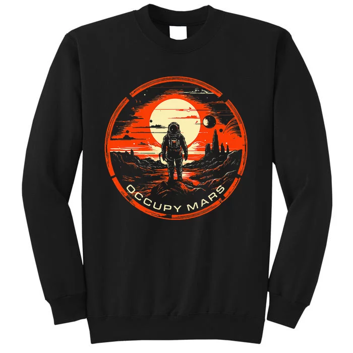 Occupy Mars Terraforming Tall Sweatshirt