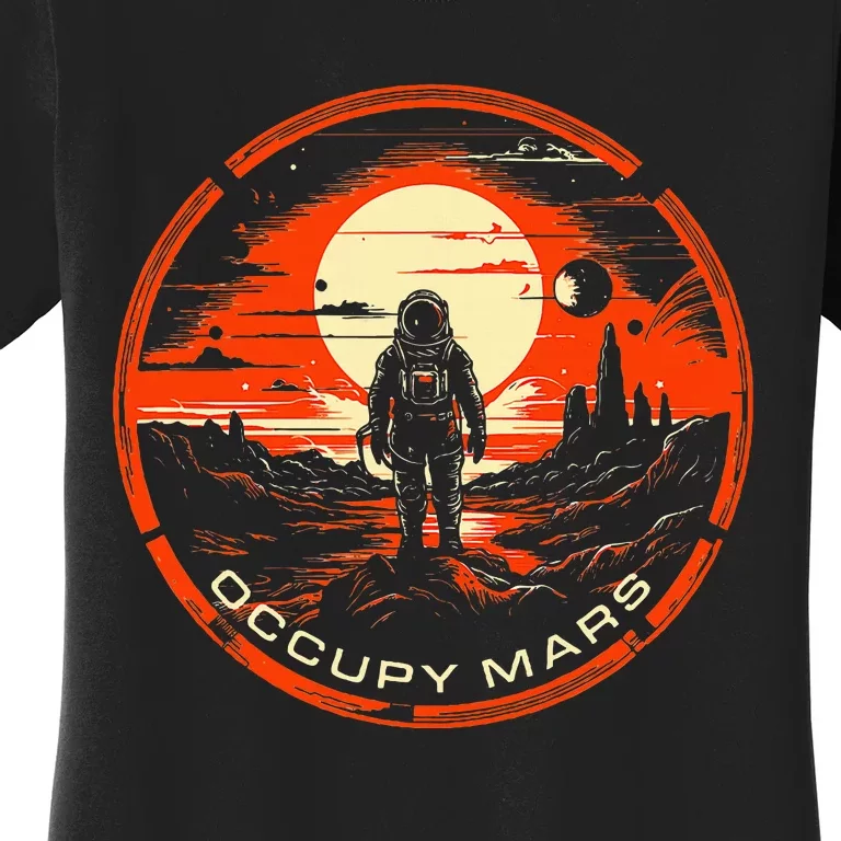 Occupy Mars Terraforming Women's T-Shirt