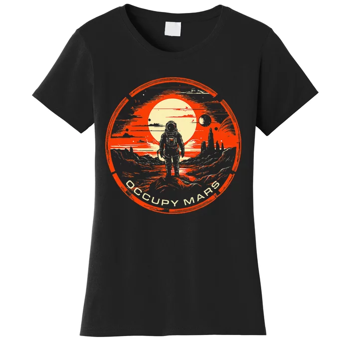 Occupy Mars Terraforming Women's T-Shirt