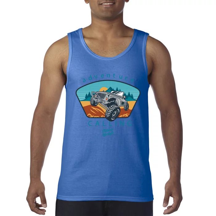 Offroad Mud Truck Adventure Calling Outdoor Lifestyle Gift Tank Top