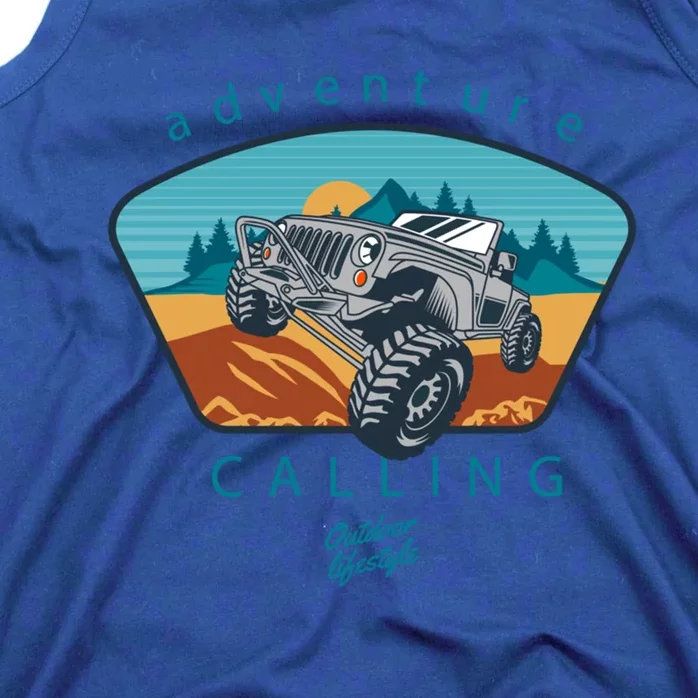 Offroad Mud Truck Adventure Calling Outdoor Lifestyle Gift Tank Top