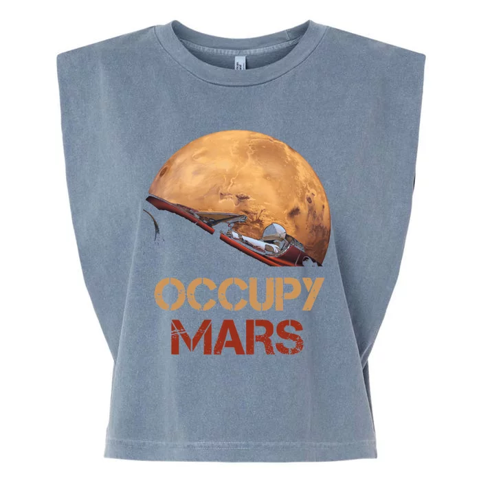 Occupy Mars Tee Garment-Dyed Women's Muscle Tee