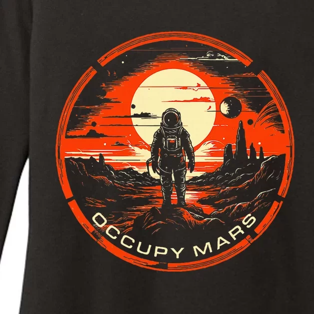 Occupy Mars Terraforming Womens CVC Long Sleeve Shirt