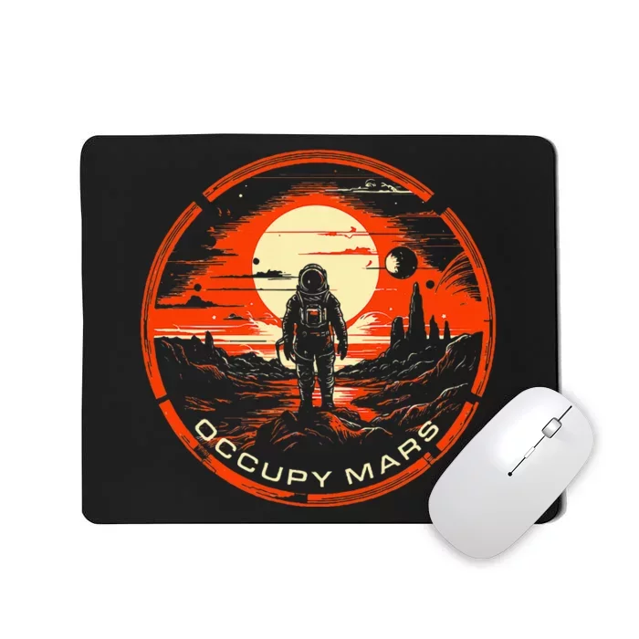 Occupy Mars Terraforming Mousepad