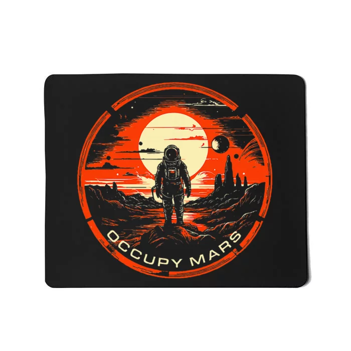 Occupy Mars Terraforming Mousepad