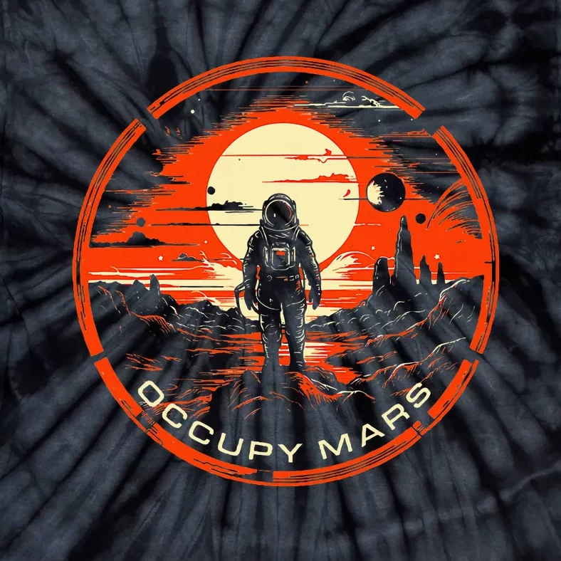 Occupy Mars Terraforming Tie-Dye T-Shirt