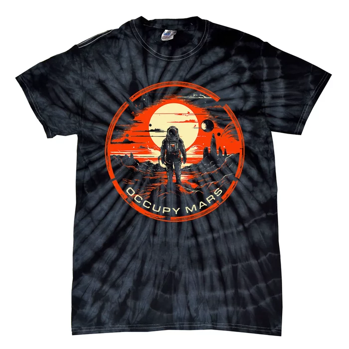 Occupy Mars Terraforming Tie-Dye T-Shirt