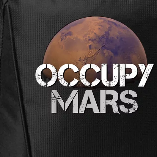 Occupy Mars Terraform Tee Extraterrestrial City Backpack