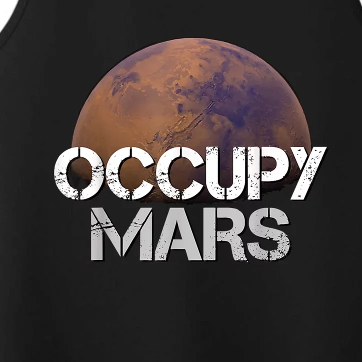 Occupy Mars Terraform Tee Extraterrestrial Performance Tank