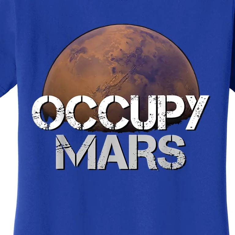 Occupy Mars Terraform Tee Extraterrestrial Women's T-Shirt