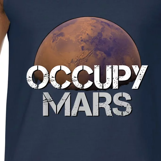 Occupy Mars Terraform Tee Extraterrestrial Comfort Colors® Tank Top