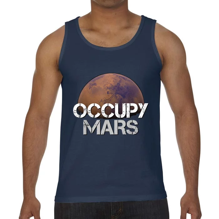 Occupy Mars Terraform Tee Extraterrestrial Comfort Colors® Tank Top