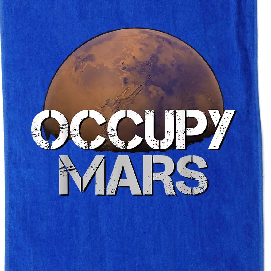 Occupy Mars Terraform Tee Extraterrestrial Platinum Collection Golf Towel