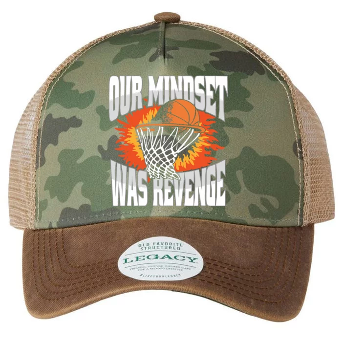 Our Mindset Was Revenge Legacy Tie Dye Trucker Hat