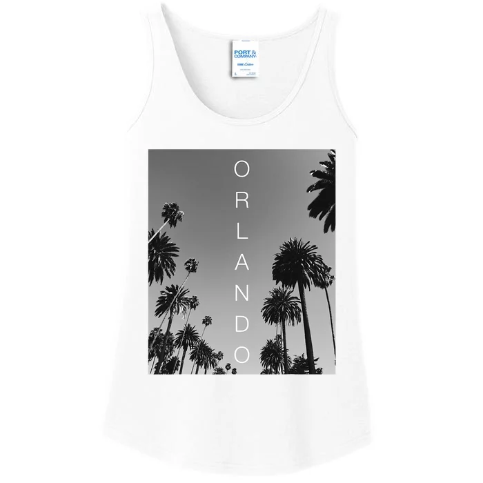 Orlando Men Women Florida Vacation Souvenir Gift Ladies Essential Tank