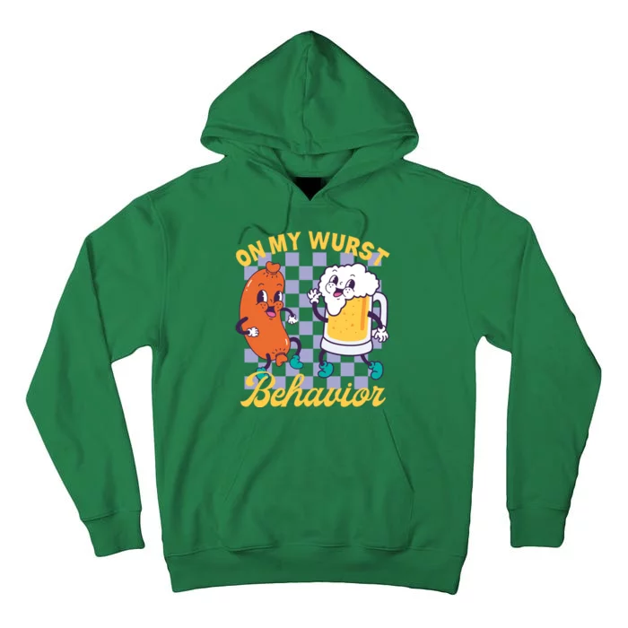 On My Wurst Behavior Oktoberfest Tall Hoodie