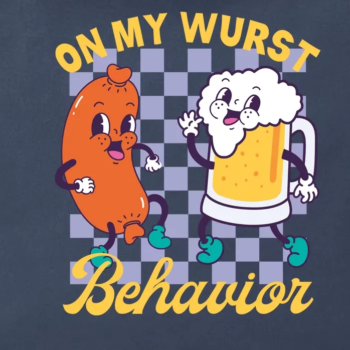 On My Wurst Behavior Oktoberfest Zip Tote Bag