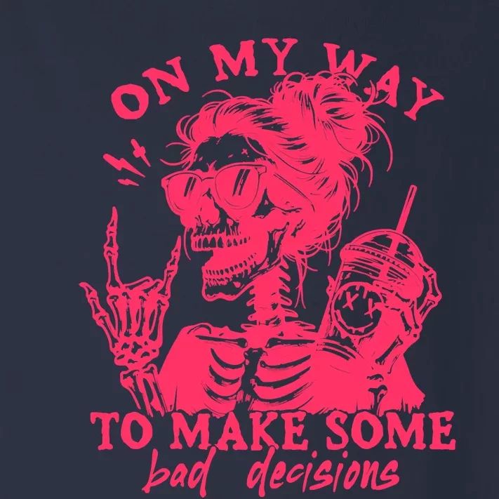 On My Way To Make Some Bad Decisions Sarcastic Toddler Long Sleeve Shirt