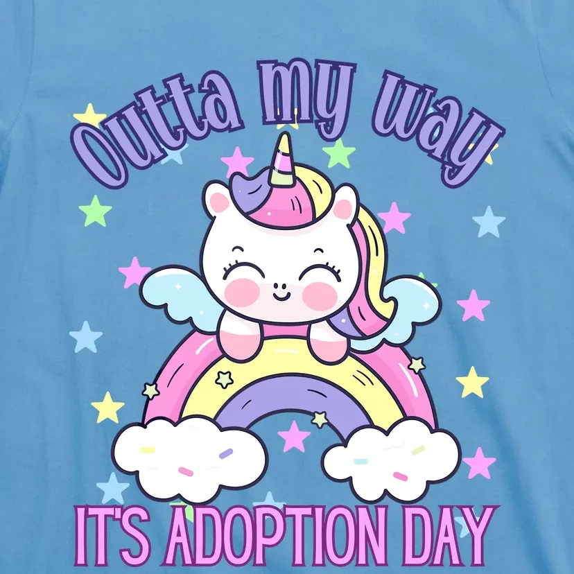 Outta My Way ItS Adoption Day For Finally Adoption Day T-Shirt