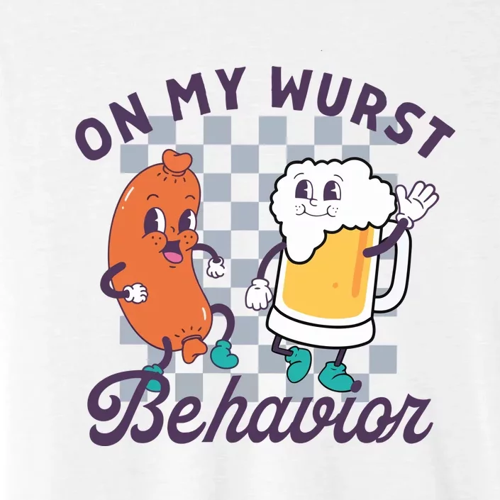 On My Wurst Behavior Funny Oktoberfest ChromaSoft Performance T-Shirt