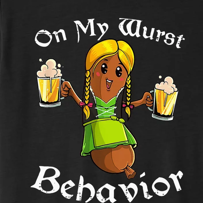 On My Wurst Behavior Oktoberfest German ChromaSoft Performance T-Shirt