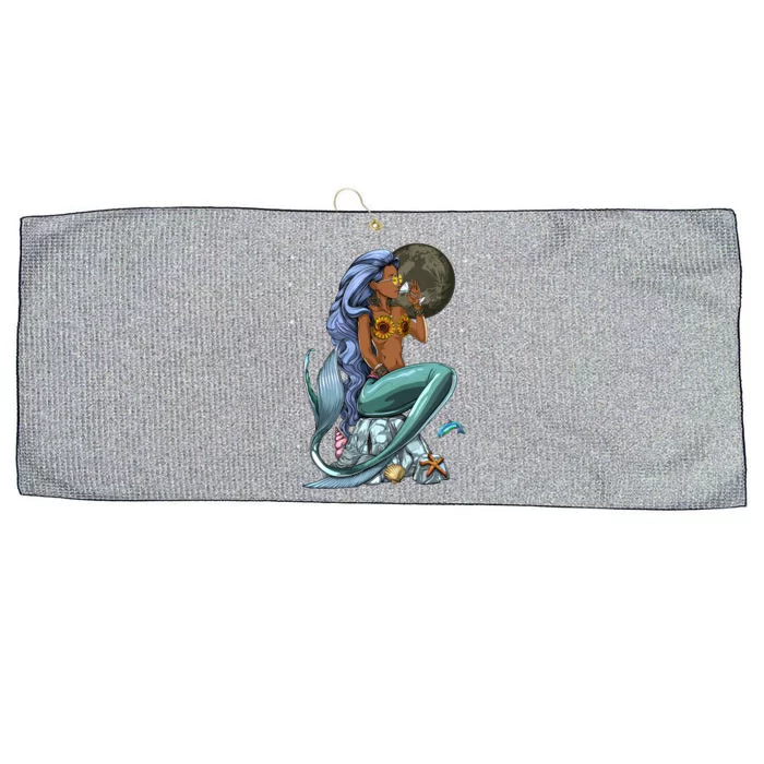 Ocean Mermaid Yemaya Orisha Goddess African Yoruba Religion Gift Large Microfiber Waffle Golf Towel