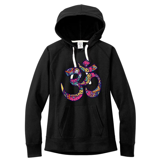 Om Mandala Yoga Women's Fleece Hoodie