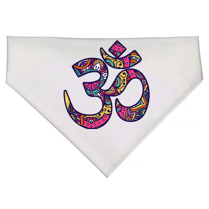 Om Mandala Yoga USA-Made Doggie Bandana