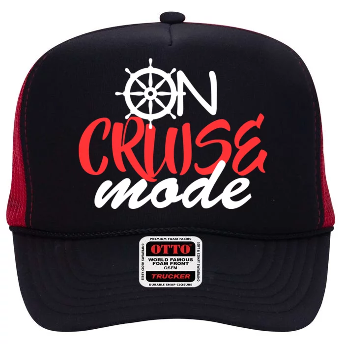 On Cruise Mode High Crown Mesh Trucker Hat