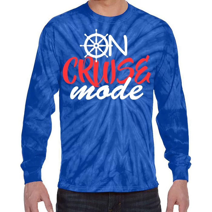 On Cruise Mode Tie-Dye Long Sleeve Shirt