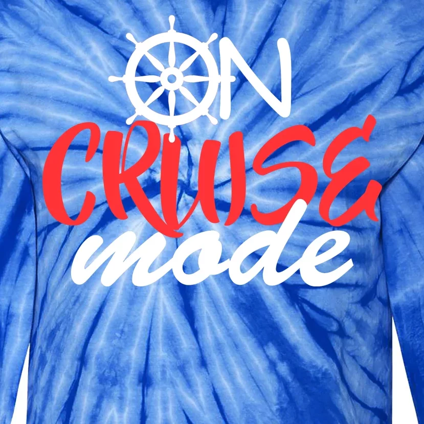 On Cruise Mode Tie-Dye Long Sleeve Shirt