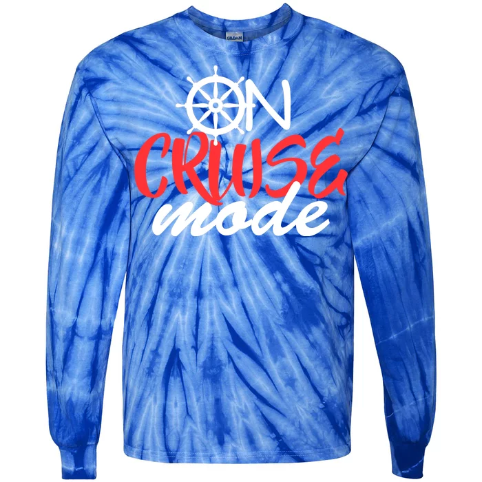 On Cruise Mode Tie-Dye Long Sleeve Shirt