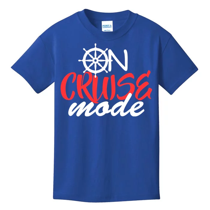 On Cruise Mode Kids T-Shirt