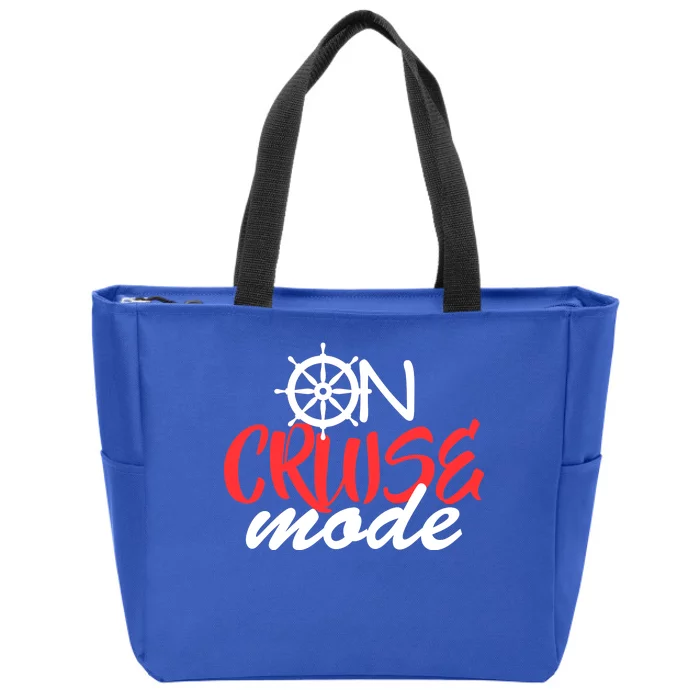 On Cruise Mode Zip Tote Bag