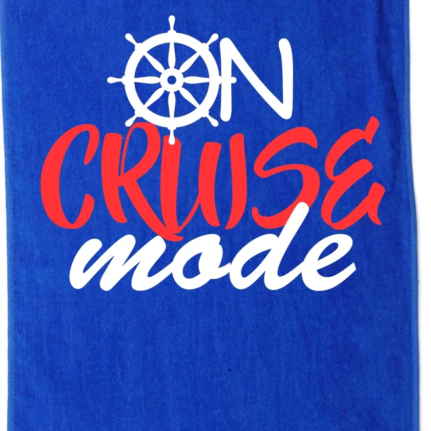 On Cruise Mode Platinum Collection Golf Towel