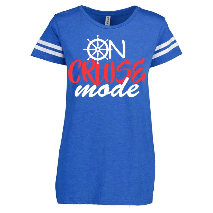 On Cruise Mode Enza Ladies Jersey Football T-Shirt