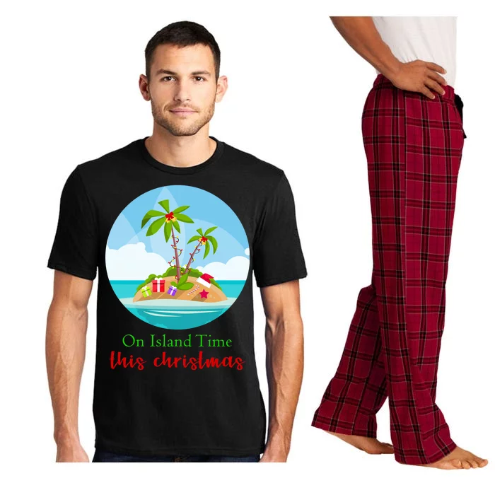 On Island Time This Christmas Vacation Pajama Set