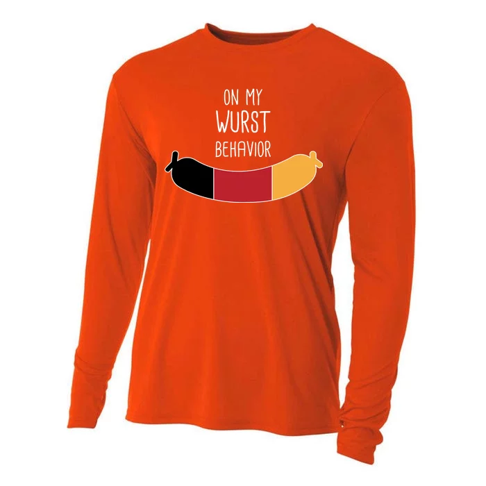 On My Worst Behavior Oktoberfest Cooling Performance Long Sleeve Crew