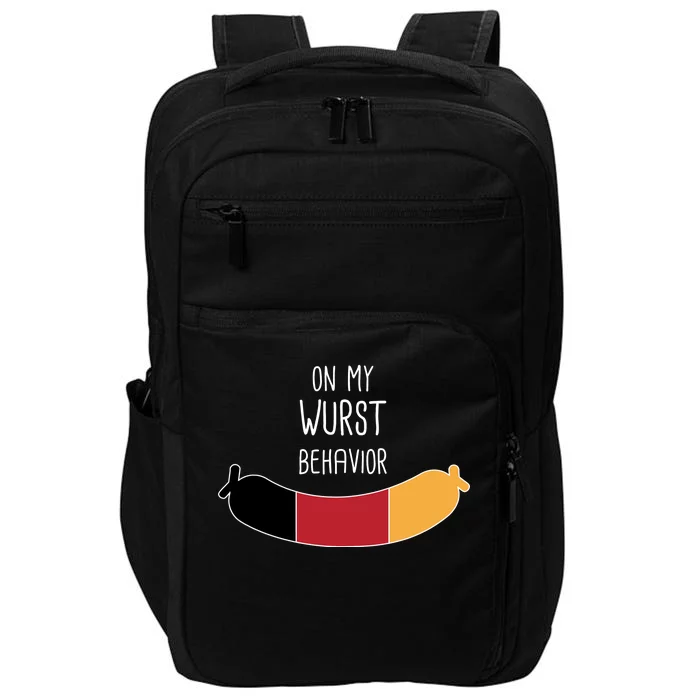 On My Worst Behavior Oktoberfest Impact Tech Backpack