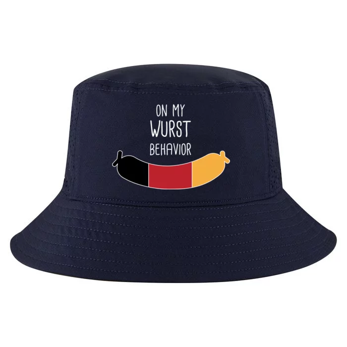 On My Worst Behavior Oktoberfest Cool Comfort Performance Bucket Hat