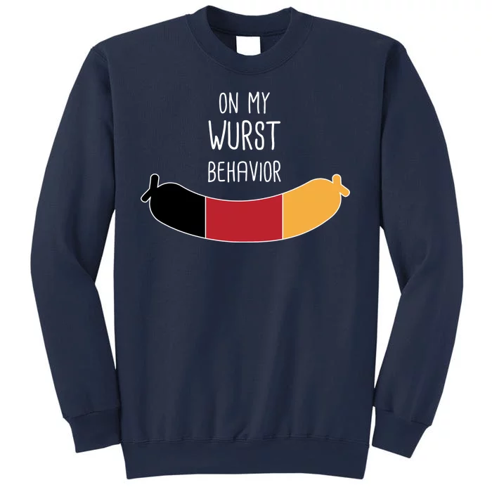 On My Worst Behavior Oktoberfest Sweatshirt