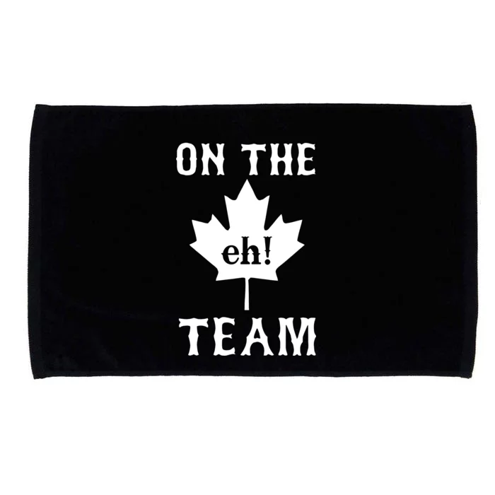 On The Eh! Team Microfiber Hand Towel