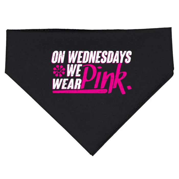 On Wednesday We Wear Pink USA-Made Doggie Bandana