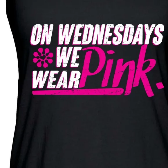 On Wednesday We Wear Pink Ladies Essential Flowy Tank