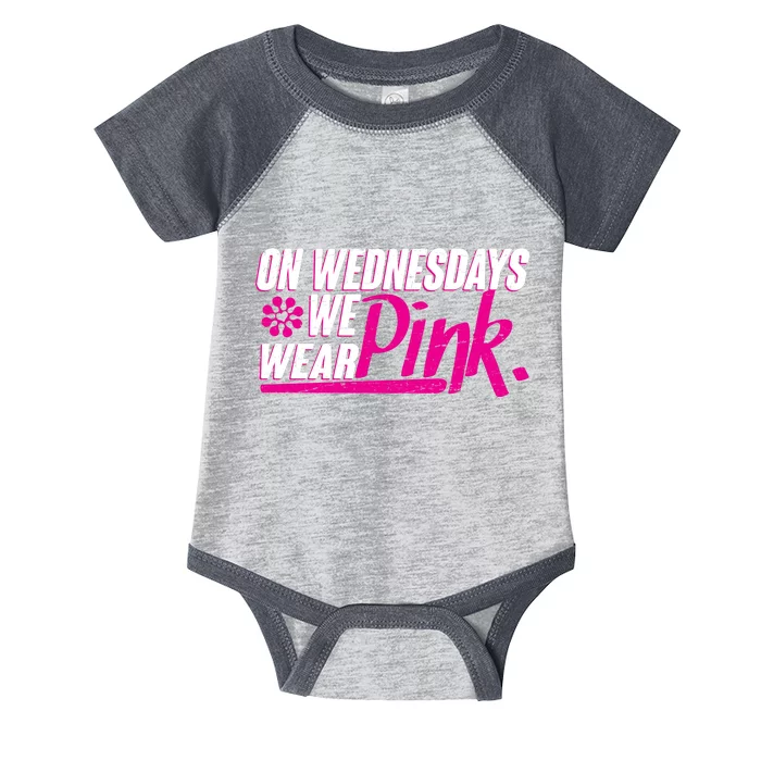 On Wednesday We Wear Pink Infant Baby Jersey Bodysuit