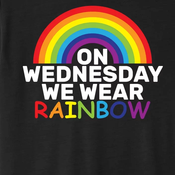 On Wednesday We Wear Rainbow ChromaSoft Performance T-Shirt