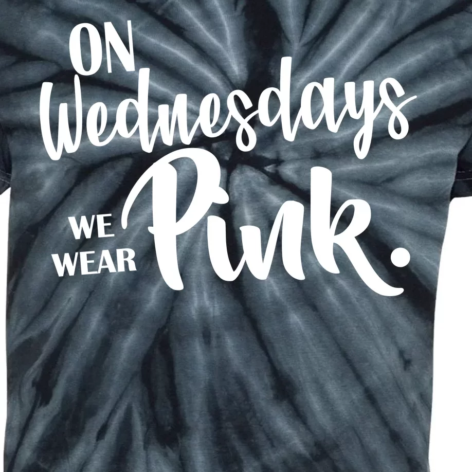 On Wednesdays We Wear Pink Kids Tie-Dye T-Shirt