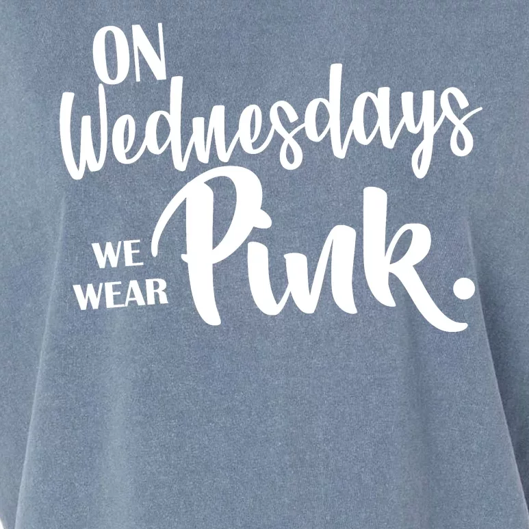 On Wednesdays We Wear Pink Garment-Dyed Women's Muscle Tee