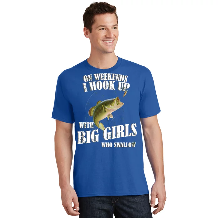 On Weekends I Hook Up With Big Girls Who Swallow - Funny Bass Fishing 
